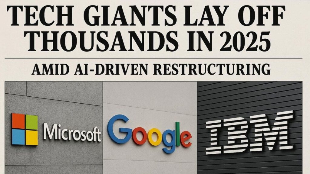 Tech Giants Shift: 5 Shocking Layoff Insights 2025