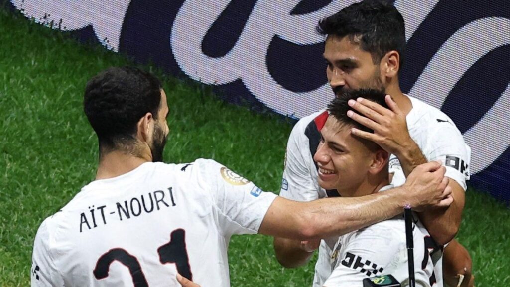 Manchester City's Claudio Echeverri and Rayan Ait-Nouri Impress