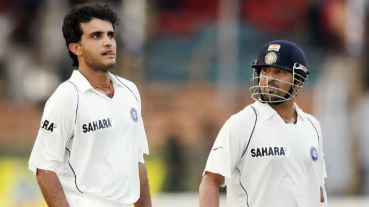 Sachin Tendulkar, Sourav Ganguly's