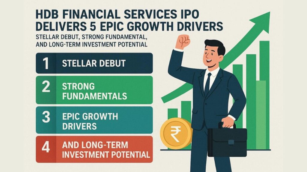HDB Financial Services IPO: 5 Epic Growth Drivers