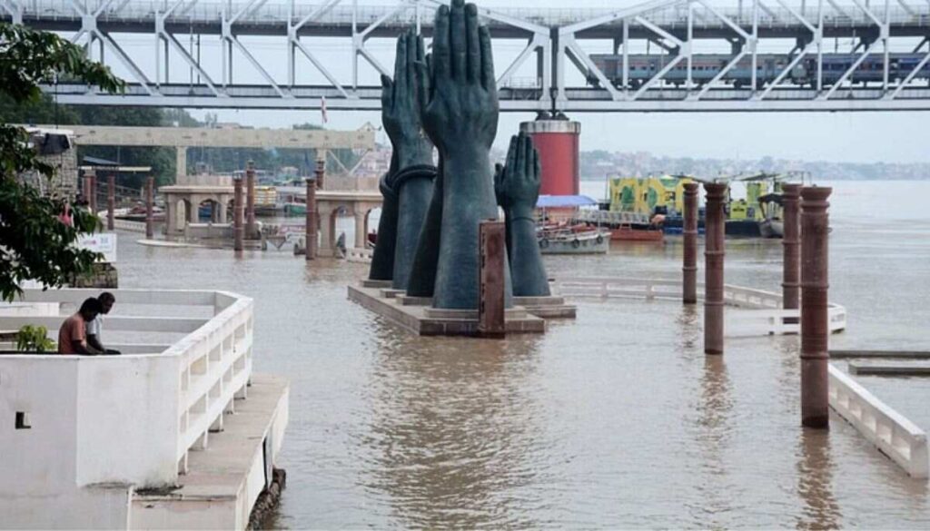 Rising Ganga River Levels in Varanasi