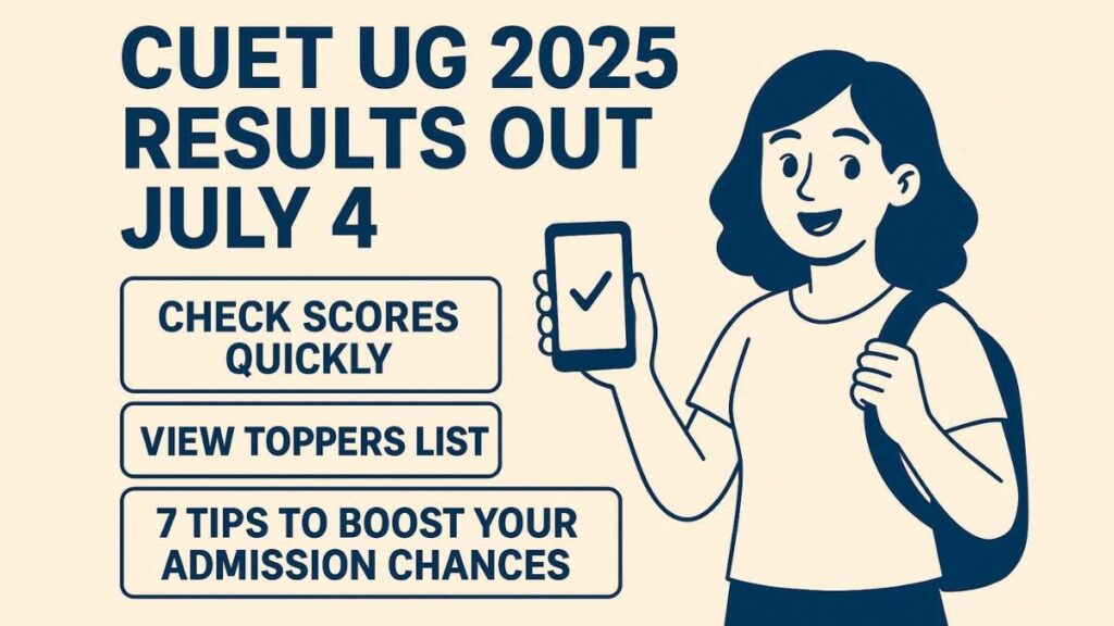 CUET UG 2025 7 Proven Tips to Check Results Fast