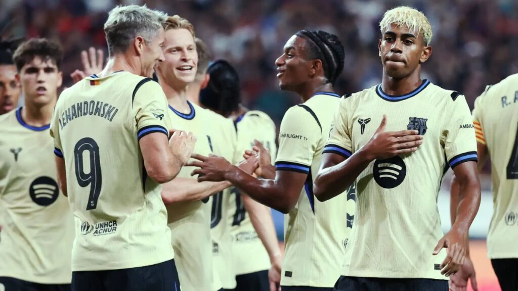 Lamine Yamal Shines as Barcelona's New No.10 in FC Seoul