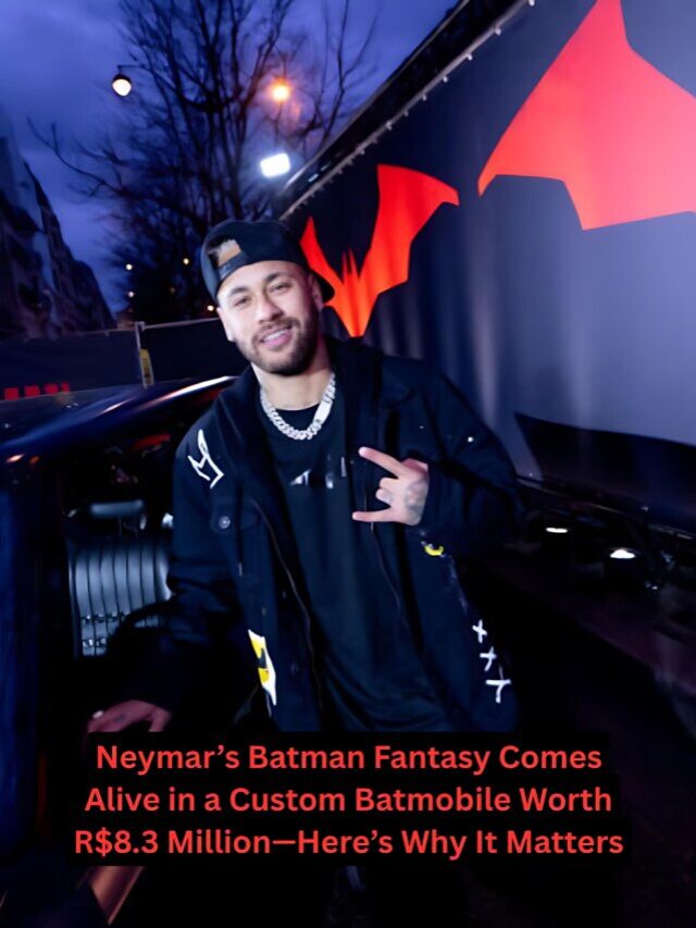 Meet Neymar’s $1.5M Batmobile—The Emotional, Cultural, and Engineering Marvel You Didn’t Know Existed