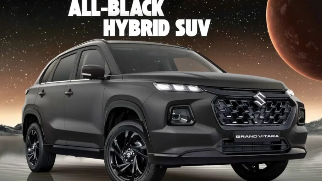 Maruti Suzuki Grand Vitara Phantom Blaq Edition Launched to Celebrate 10 Years of Nexa – Exclusive Matte Black Hybrid SUV