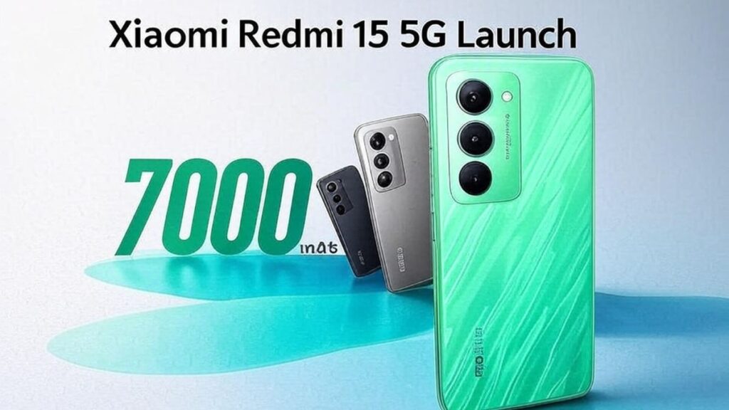Xiaomi Redmi 15 5G Launch: Powerful 7000mAh Battery Smartphone Arrives on August 19
