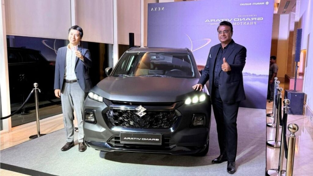 Maruti Suzuki Grand Vitara Phantom Blaq Edition Launched to Celebrate 10 Years of Nexa – Exclusive Matte Black Hybrid SUV