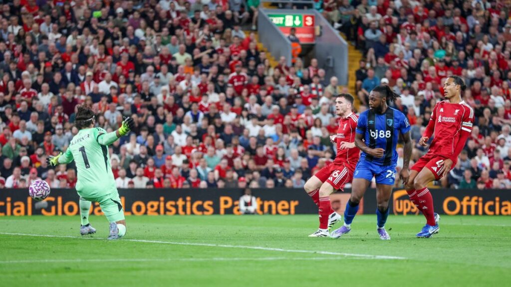 Liverpool’s Powerful Win: 3 Brilliant Goals Stun Bournemouth in Premier League