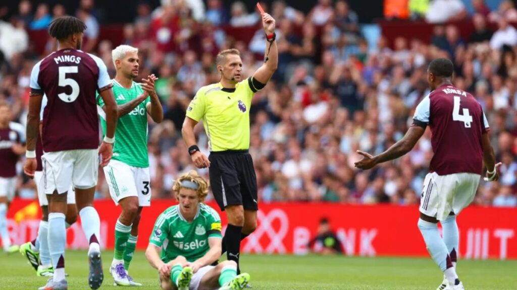 Brilliant Battle: Newcastle Hold Aston Villa 0-0 After Konsa Red Card in Premier League Opener