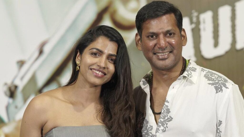 Vishal Gets Engaged to Sai Dhanshika: 5 Stunning Pics of Joy