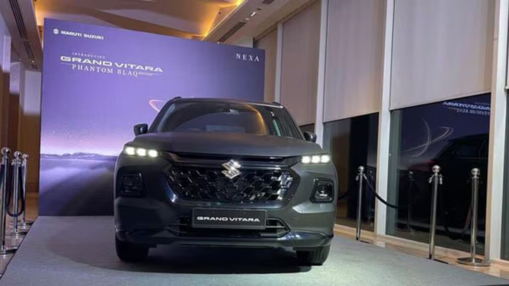 Maruti Suzuki Grand Vitara Phantom Blaq Edition Launched to Celebrate 10 Years of Nexa – Exclusive Matte Black Hybrid SUV