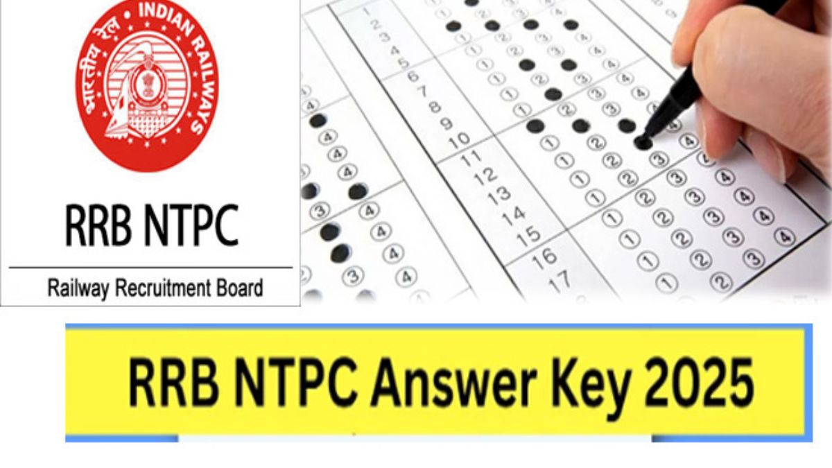 RRB NTPC Answer Key 2025