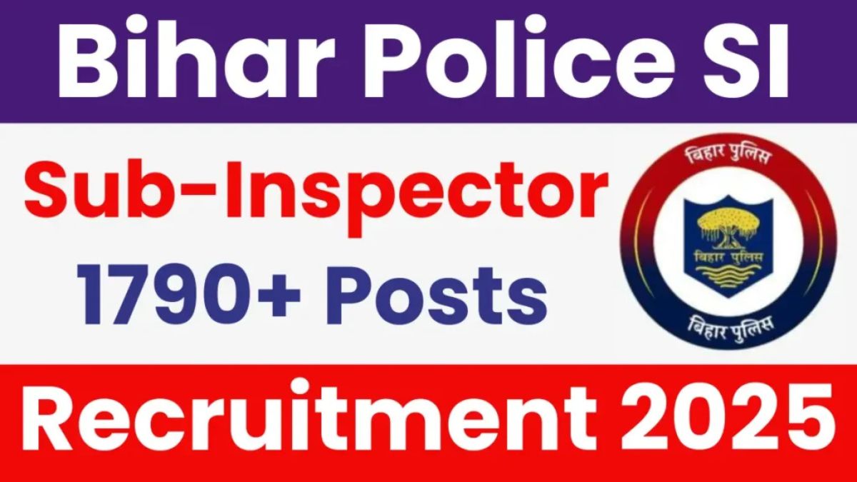 Bihar Police SI Recruitment 2025