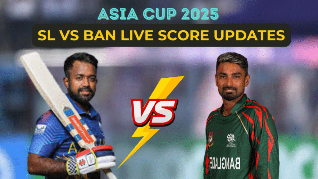 Sri Lanka Thrash Bangladesh: 6-Wicket Triumph Sparks