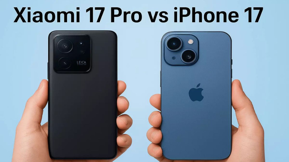 Xiaomi 17 vs iPhone 17