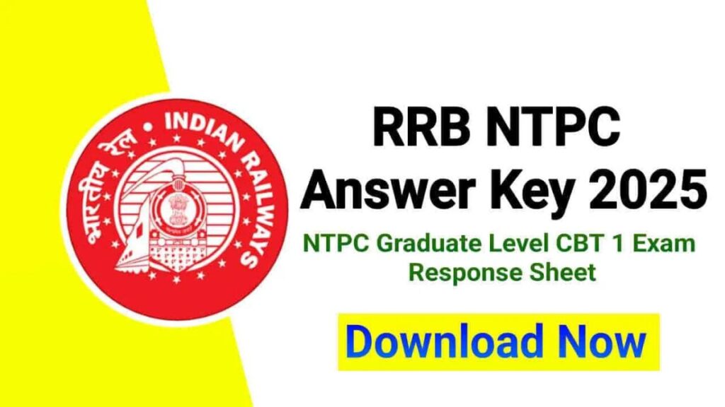 RRB NTPC Answer Key 2025 