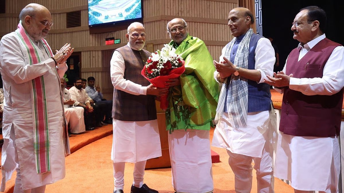 CP Radhakrishnan Victory