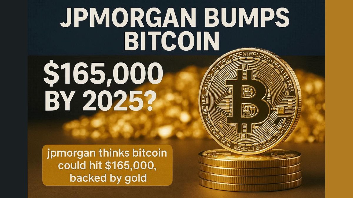 JPMorgan Bumps Bitcoin to 165K Powerful Sparks Optimism