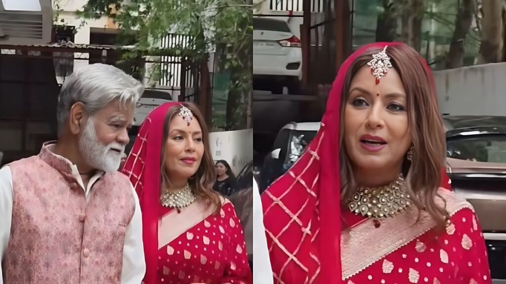 Mahima Chaudhary Glows at 52! Stunning Bridal Look 2025