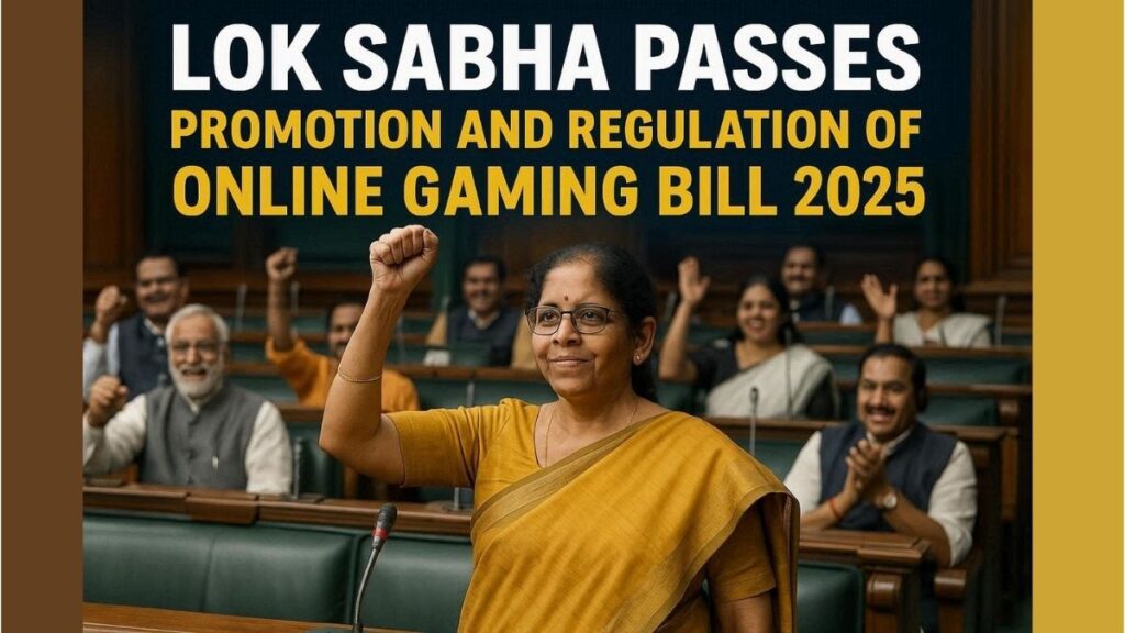 Regulation of Online Gaming Bill 2025 Big Boost