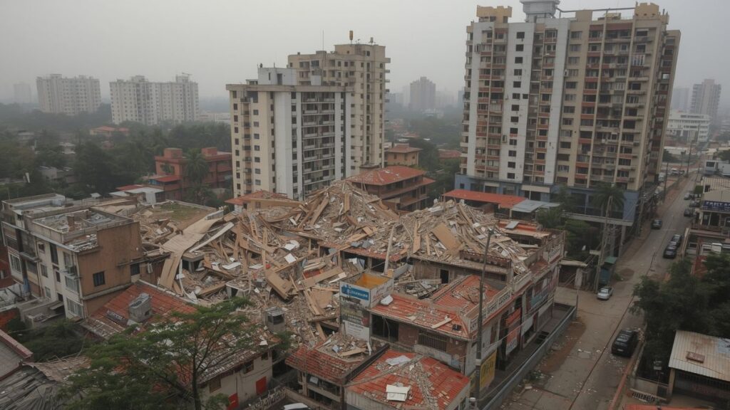 5.7 Earthquake in Kolkata Strong, Safe Impact Today 30s!!