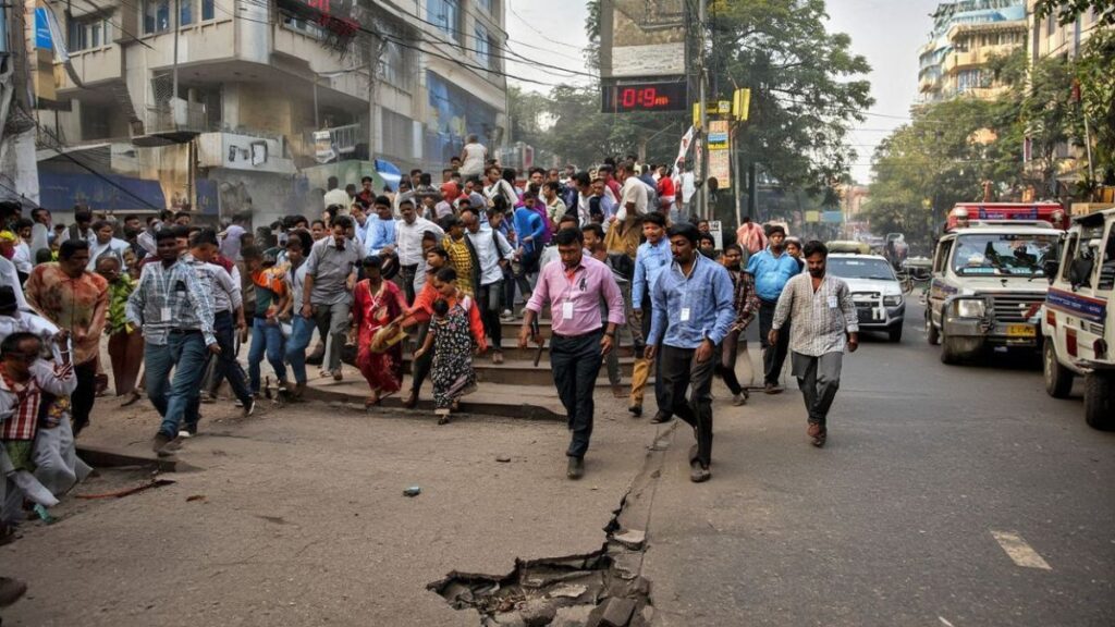 5.7 Earthquake in Kolkata Strong, Safe Impact Today 30s!!