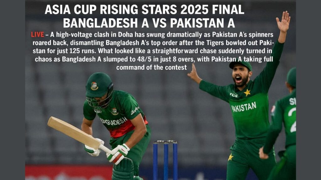 Bangladesh vs Pakistan LIVE Score 5 Dynamic Highlights