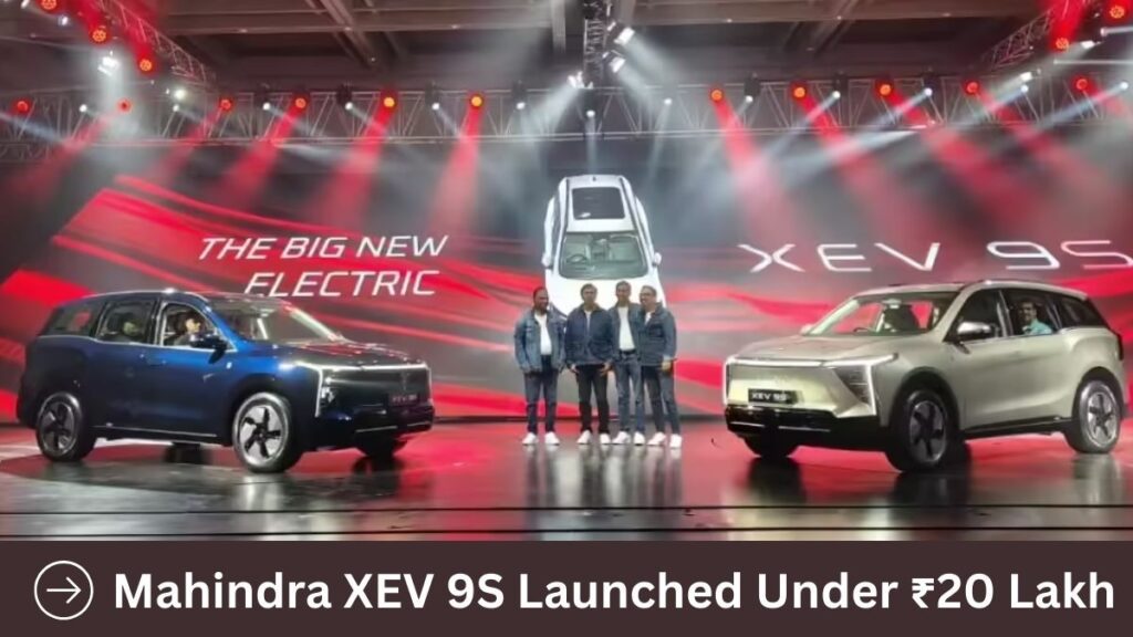 Mahindra XEV 9S Launched 7-Seat EV Boost Epic Revealed