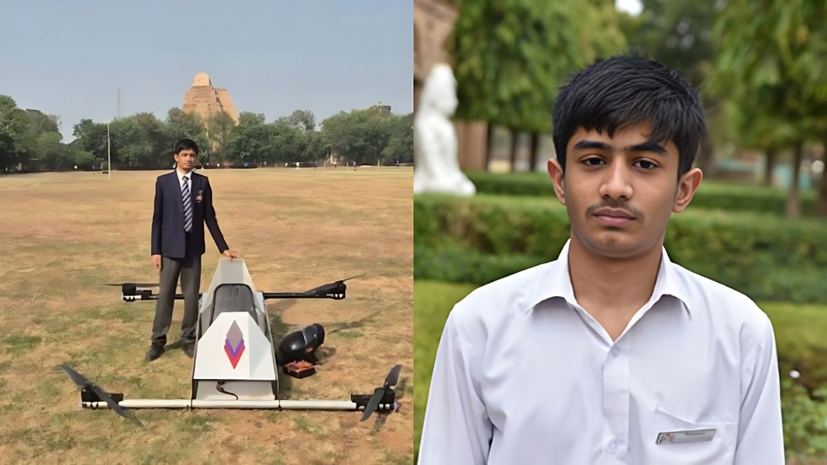 Medhansh Trivedi’s 1st Powerful Human Drone Success