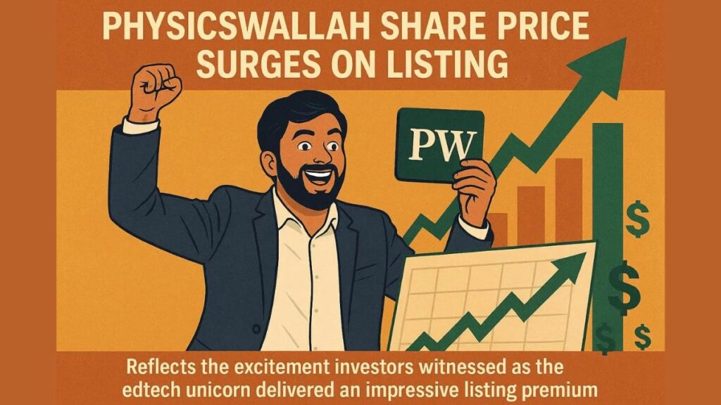 PhysicsWallah Share Price Soars 33% Powerful Rise