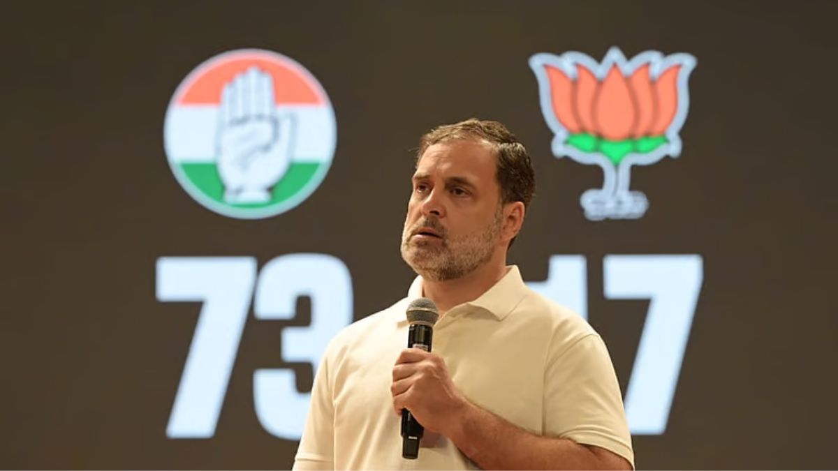 Rahul Gandhi accuses EC-BJP of 25L Haryana Epic fraud