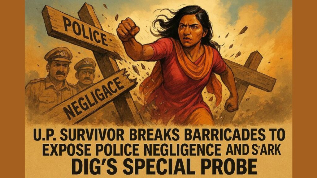 UP Gang-Rape Survivor bravely confronts DIG 1 Epic News
