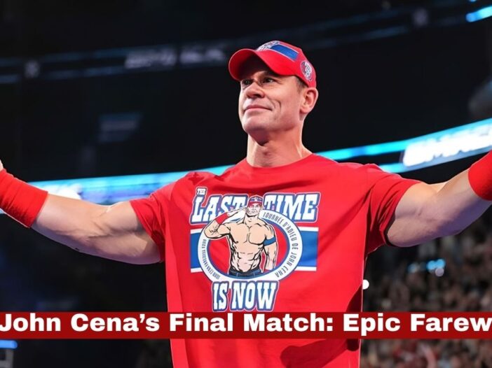 John Cena’s Final Match Epic Farewell, 1 Record