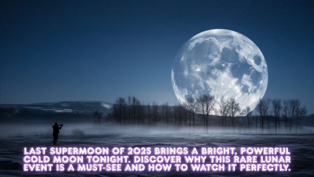Last Supermoon of 2025 5 Stunning Reasons to Watch
