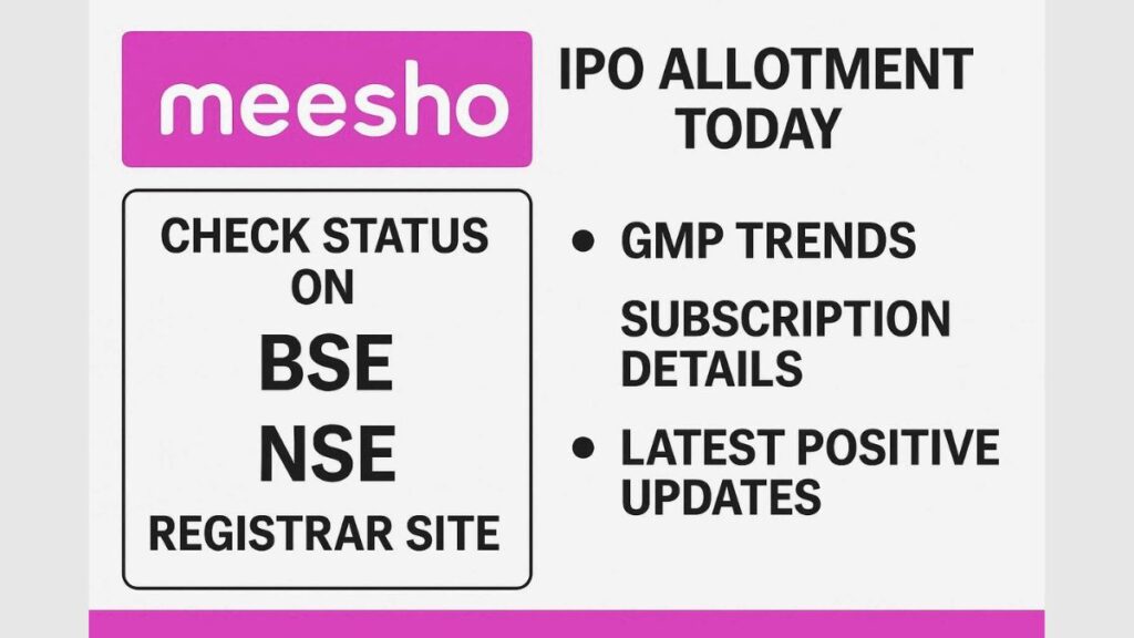 Meesho IPO Allotment Today 5 Boosting Good Powerful Wins