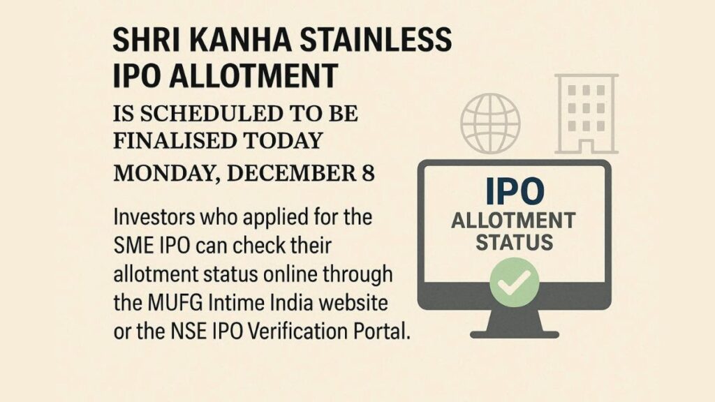 Shri Kanha Stainless IPO Allotment 3 Good Wins
