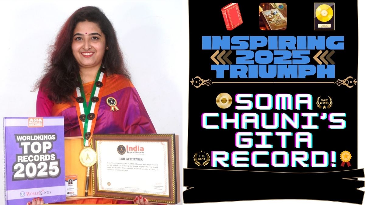 Soma Chauni Enters India Book of Records Epic 2025 Triumph
