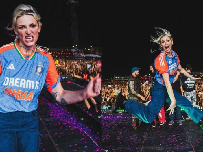 Emily Armstrong Wears Team India Jersey, 1 Epic Moment
