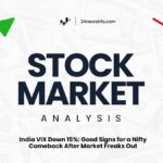 India VIX Down 15% Good Signs for a Nifty Comeback After Market Freaks Out