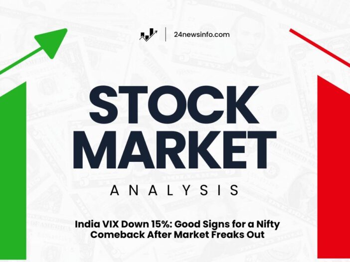 India VIX Down 15% Good Signs for a Nifty Comeback After Market Freaks Out