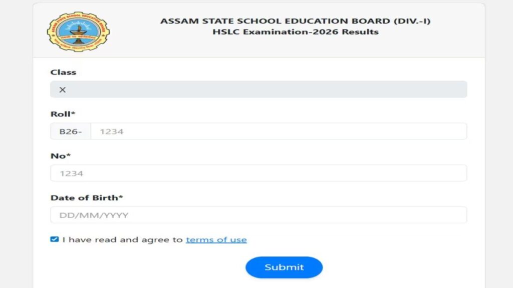 Assam SEBA HSLC Result 2026 Exciting Official Update & Direct Link to Check Class 10 Scores Online