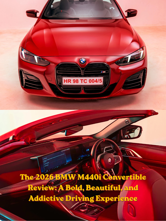 The 2026 BMW M440i Convertible: Where Everyday Usability Meets High-Speed Emotion