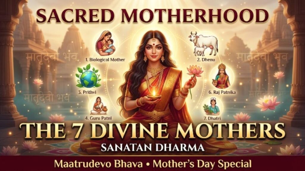 Sacred Motherhood in Sanatan Dharma The Powerful Seven Mothers of Hinduism Who Shape Every Soul