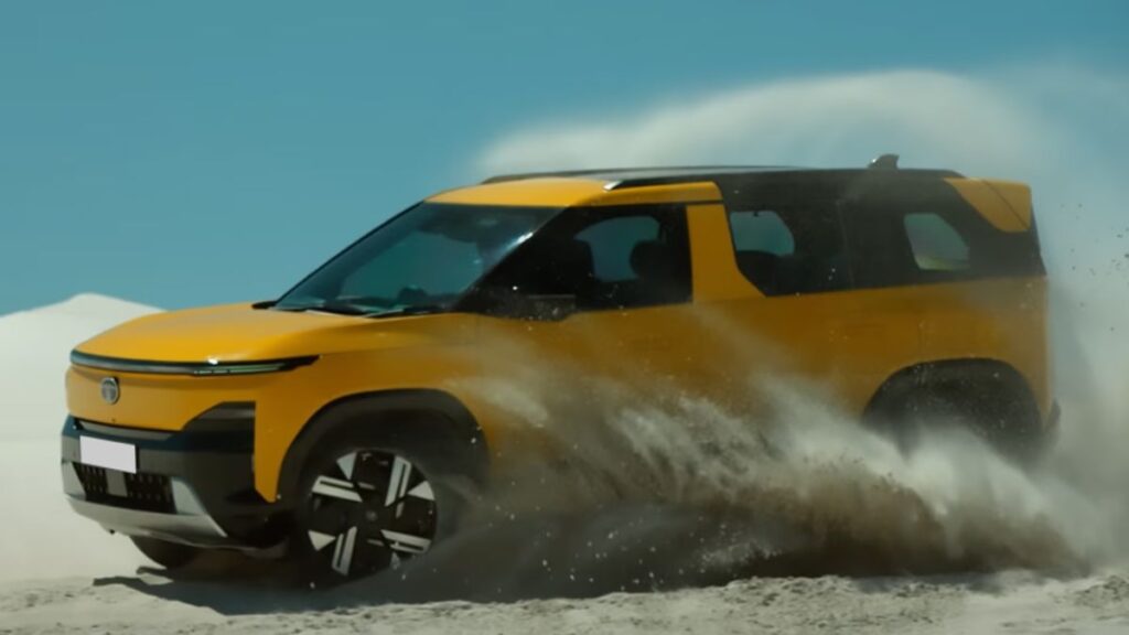 Tata Sierra EV 2026 Stuns India 500 Km Range, 6 Airbags & ADAS