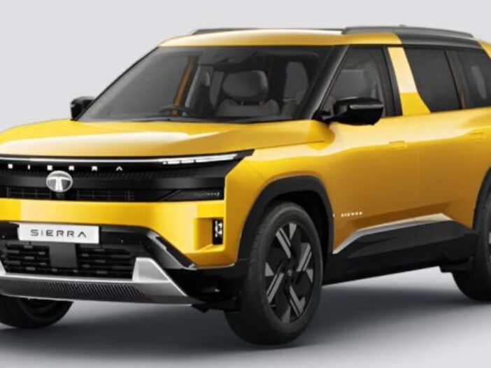 Tata Sierra EV 2026 Stuns India 500 Km Range, 6 Airbags & ADAS