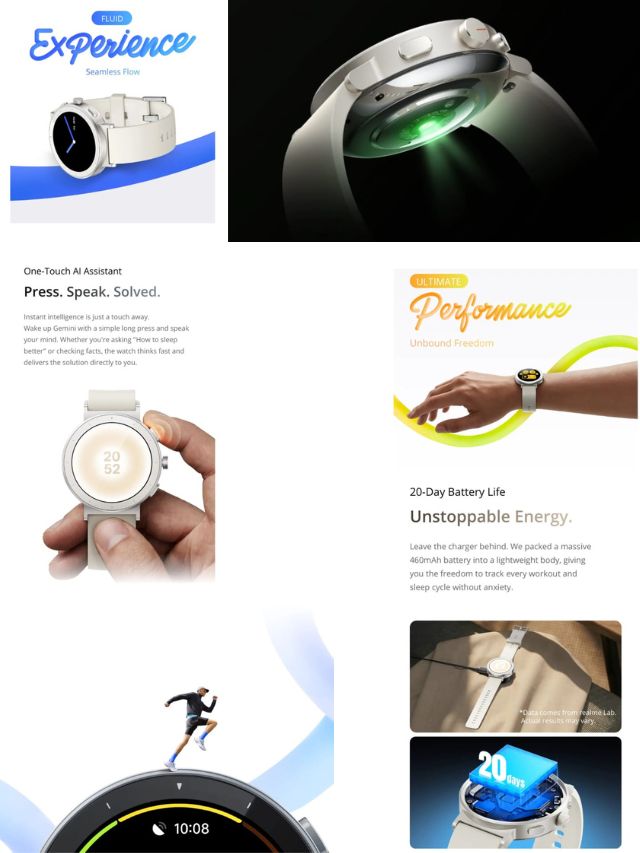 Realme Watch S5 is Here ⌚ AMOLED Display + Bluetooth Calling + 110 Sports Modes!