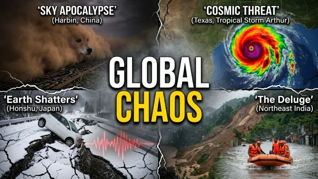 Global Weather Chaos Floods, Dust Storms, and Earthquakes Batter Four Continents This Week