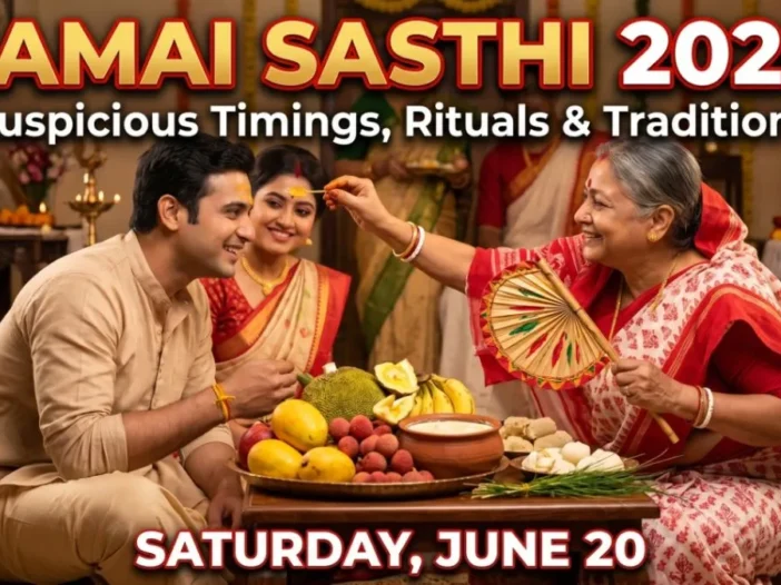 Jamai Sasthi 2026 Today is Jamai Sasthi! Know the Auspicious Timings, Rituals, and Traditions
