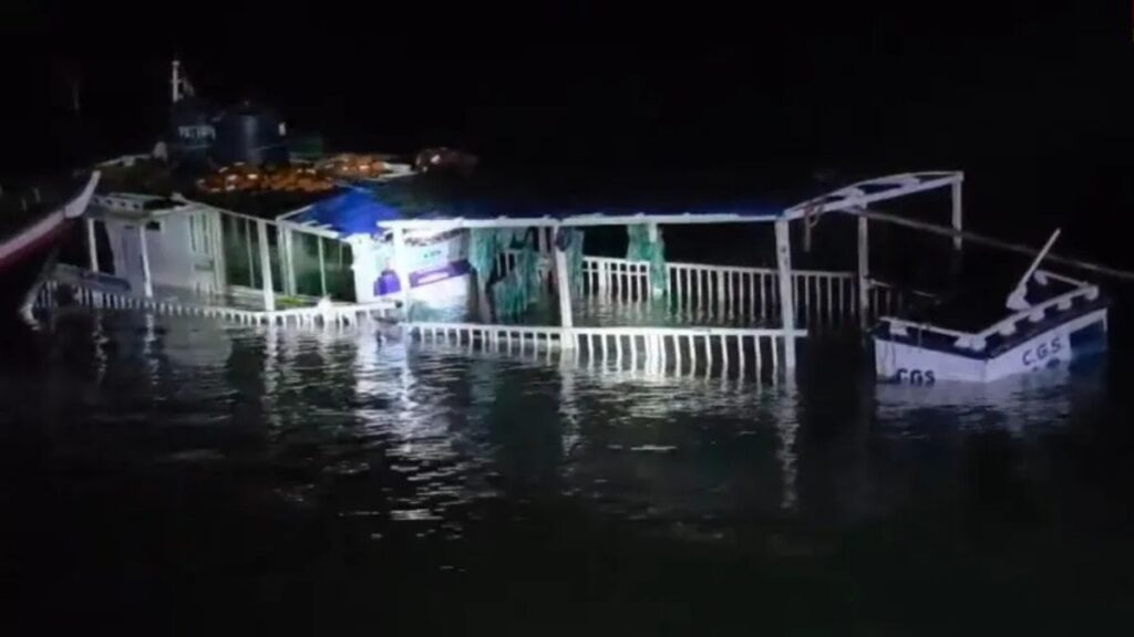 Namkhana Launch Sinks Miraculous Escape as All Five Crew Members Rescued Safely After River Collision