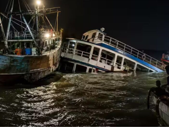 Namkhana Launch Sinks Miraculous Escape as All Five Crew Members Rescued Safely After River Collision